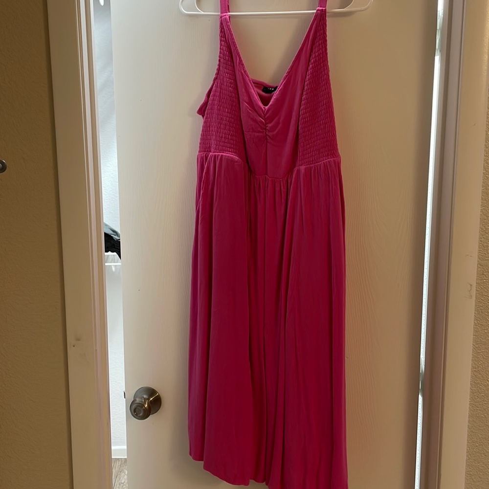 Torrid size 1 pink sundress, perfect condition, worn once